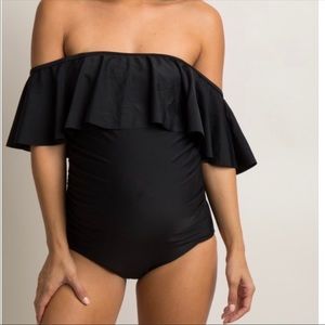 Ruffled Bathing Suit